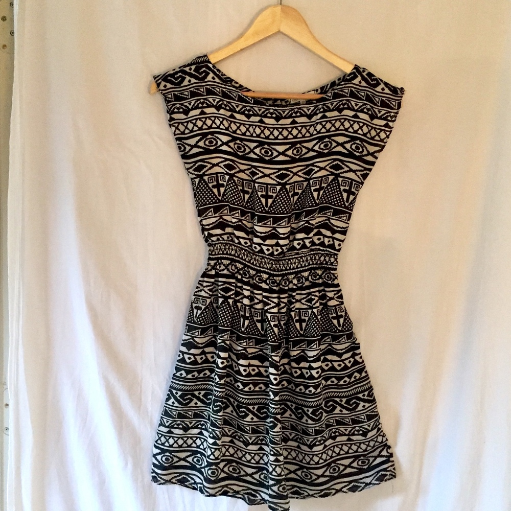 Summer Tribal Print Dress